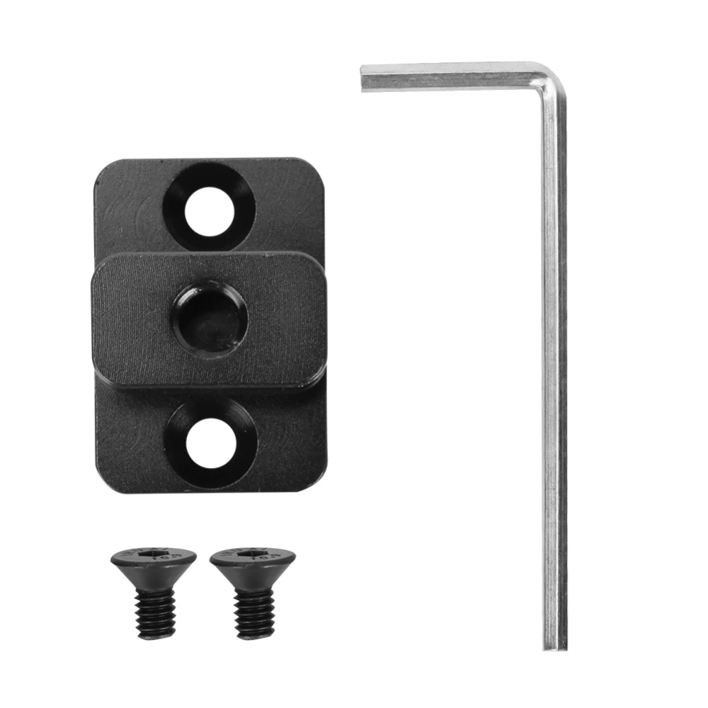 Portable Metal Extension Plate 1/4 Inch Screw External Monitor Mount for DJI RONIN S Gimbal