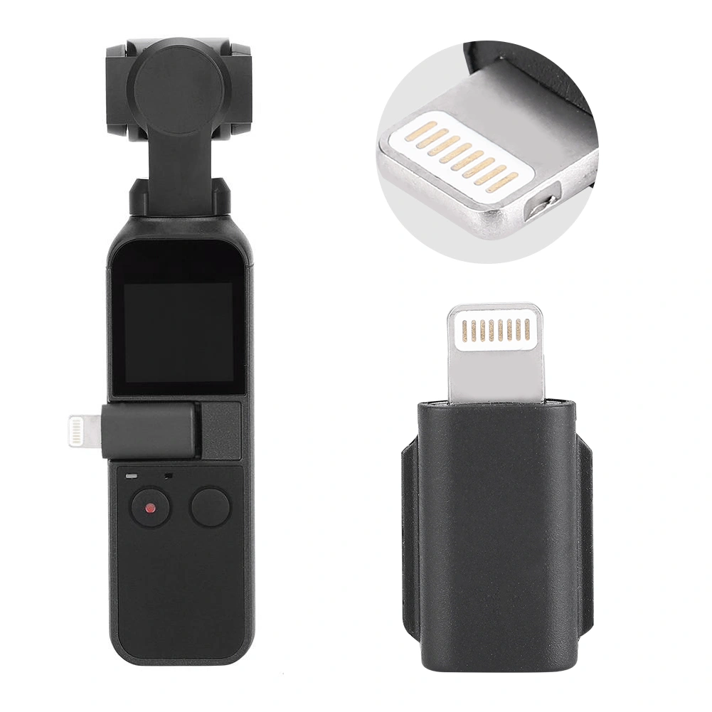 Phone Connector Adapter for DJI OSMO Pocket for iPhone Smartphone(Lightning)