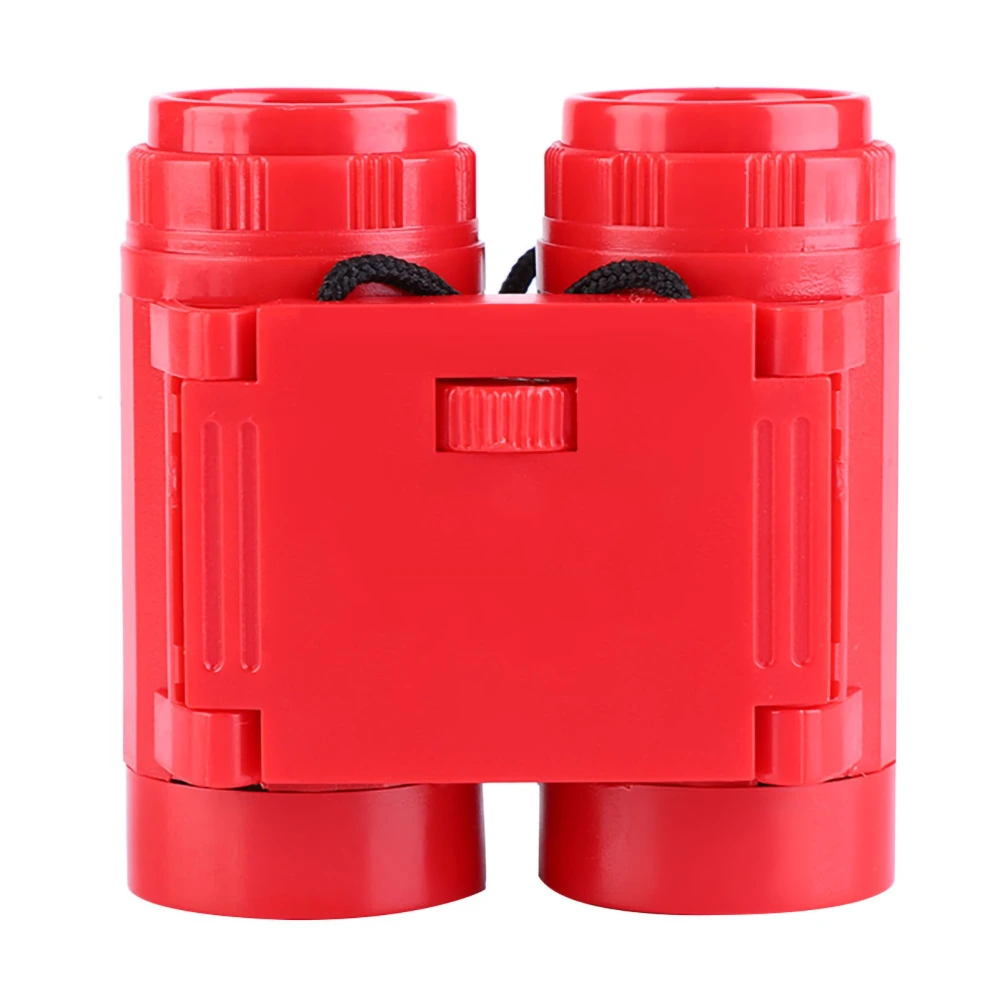 Foldable Outdoor Birding Binocular Children Telescope Set Child Kid Toy Gift Red