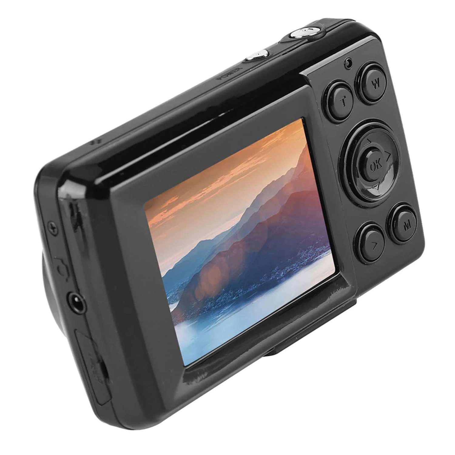 Mini Outdoor 16MP 720P 30FPS 4X Zoom HD Digital Video Camera Camcorder (Black)