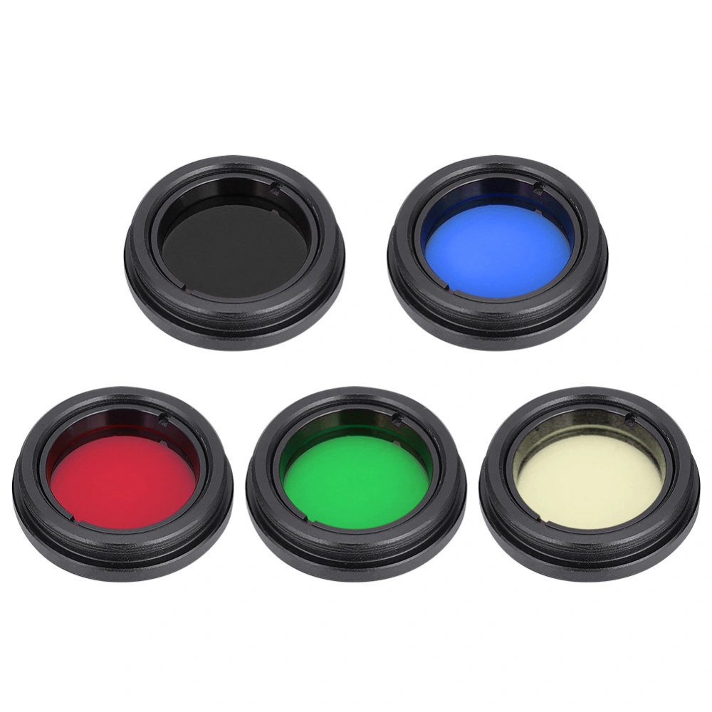 1.25"/31.7mm Telescope Eyepiece Lens Color Filter for Moon Nebula Planet Sun