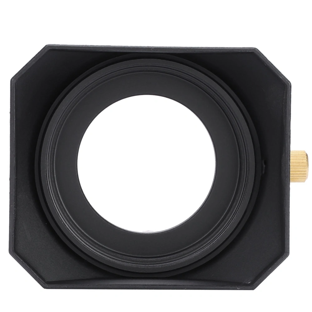 Square Lens Hood Shade Accessory for DV Camcorder Digital Video Camera Lens Filter (43mm)