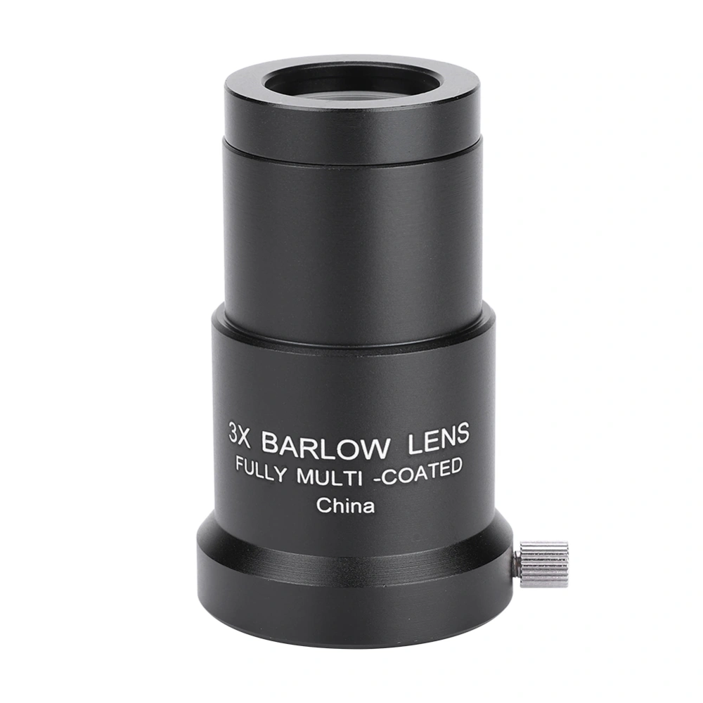 Astronomy Telescope Eyepiece 3X 1.25' Barlow Lens for Eyepiece Full coated