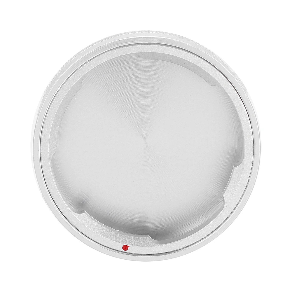 Professional Metal Rear Lens Cap for LEICA M Mount Camera Lenses Photography Accessory Silver