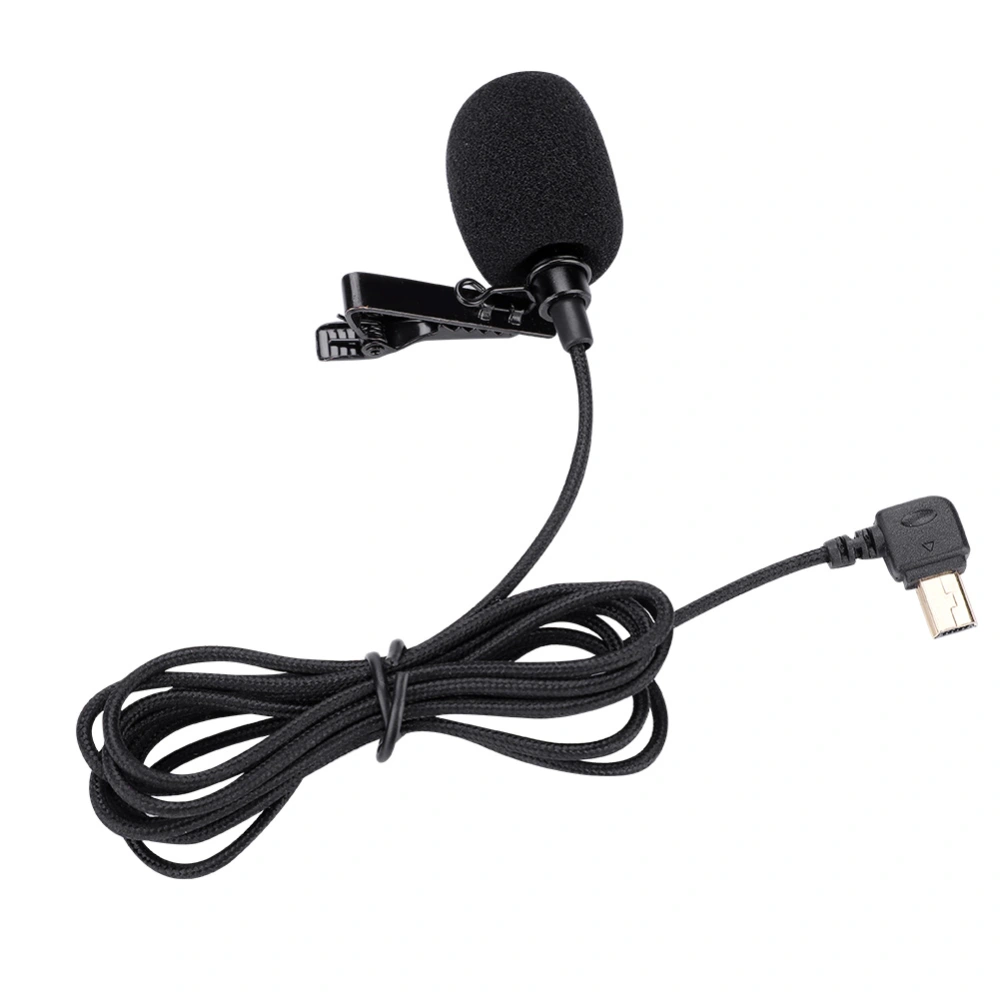 1.5m Portable Clip On Mic Microphone for SJCAM SJ6 SJ7 SJ360 Action Camera