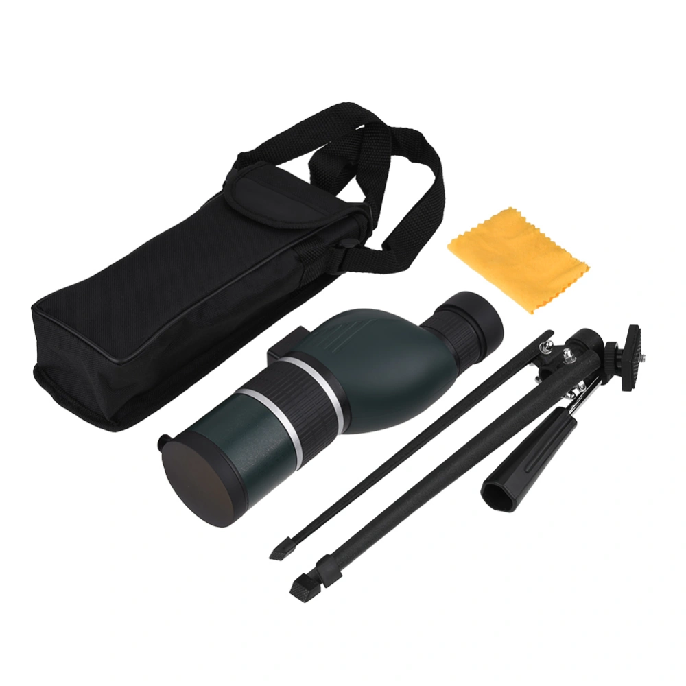 Outdoor 12-36X Zoom 50mm Straight/Angled Spotting Scope Monocular with Tripod (Straight)