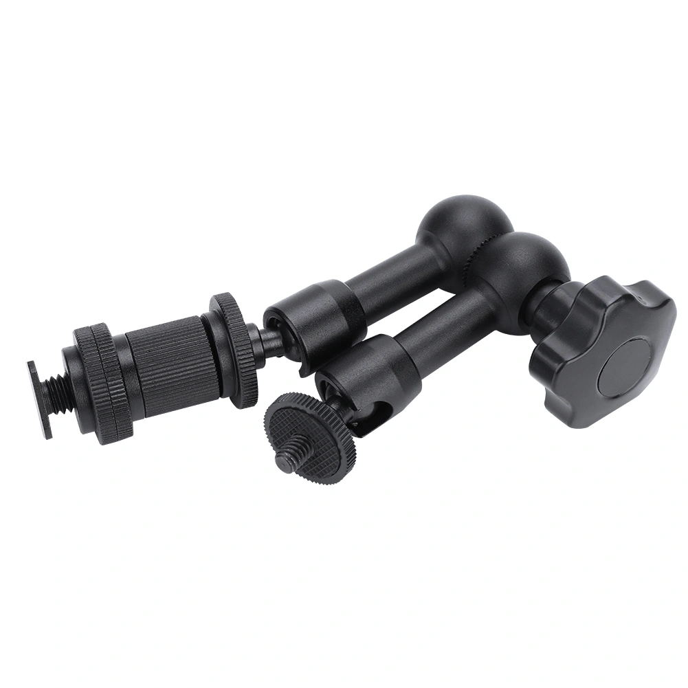 7" Articulating Adjustable Friction Magic Arm for Hot Shoe Mount Work with Cameras