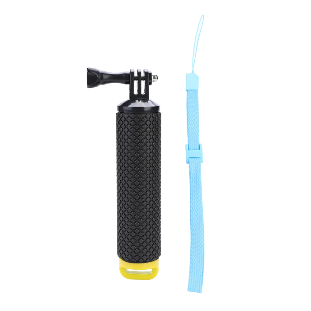 Anti slip Floating Bobber Stick Floaty Hand Grip Monopod for Gopro SJCAM Xiaomi Yi(Yellow)