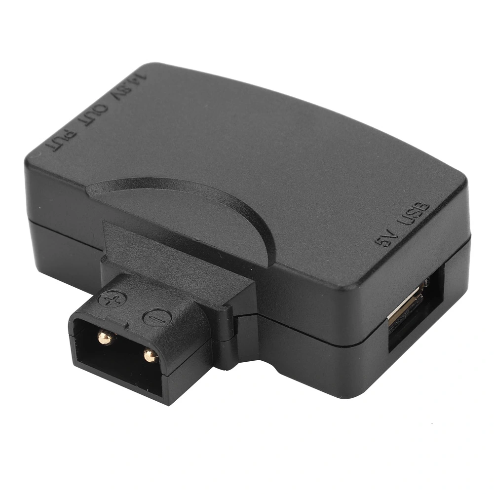 D Tap to 5V USB Adapter Connector for V Mount Camcorder Camera Battery for BMCC