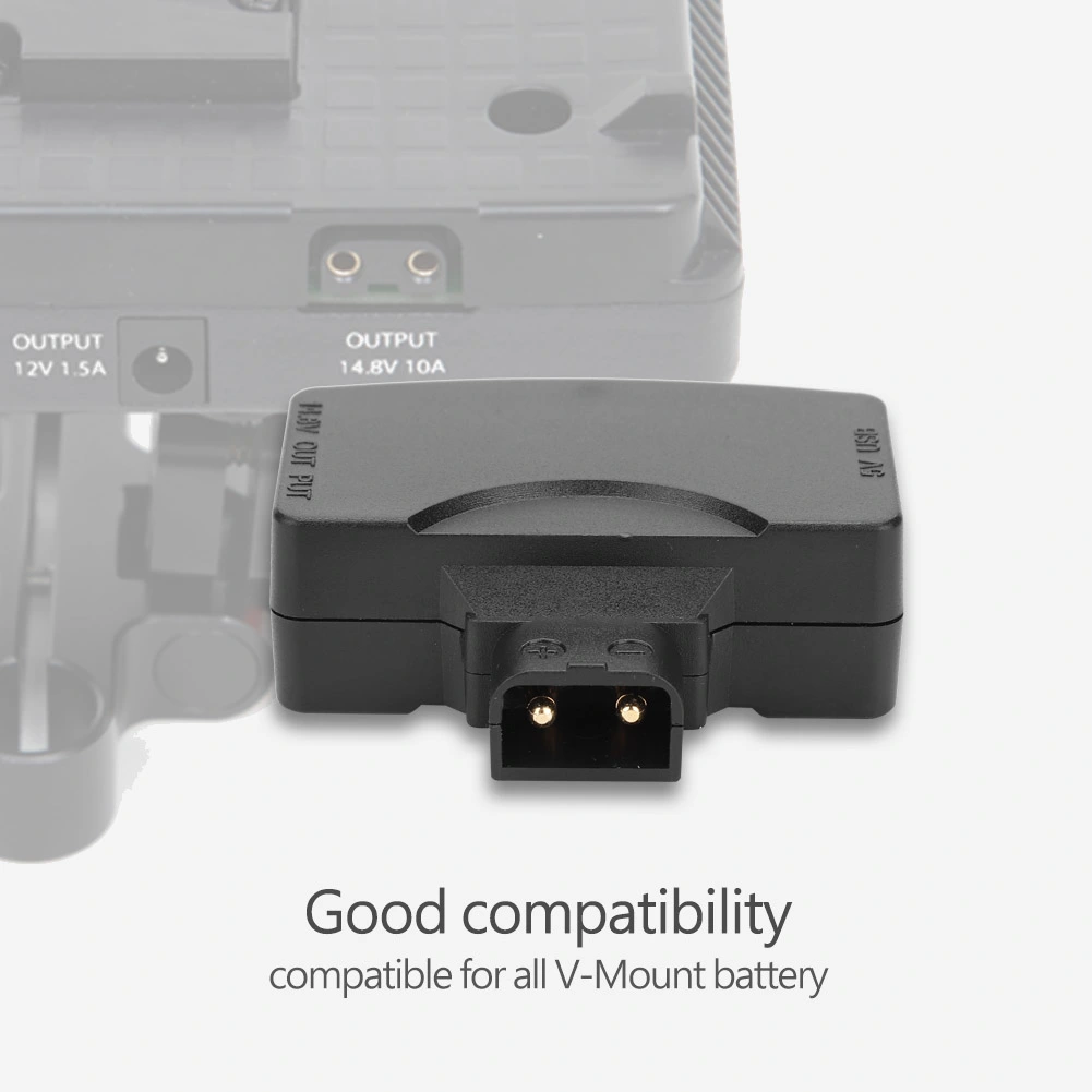 D Tap to 5V USB Adapter Connector for V Mount Camcorder Camera Battery for BMCC