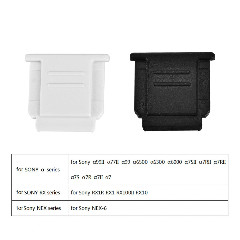 2 Pcs Cameras Hot Shoe Anti dust Protective Cover Hotshoe Protector for Sony Camera