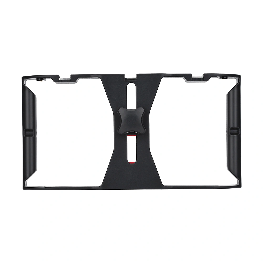 Portable Dual Hanlde Handheld Phone Adjustable Stabilizer Support Recording Rig