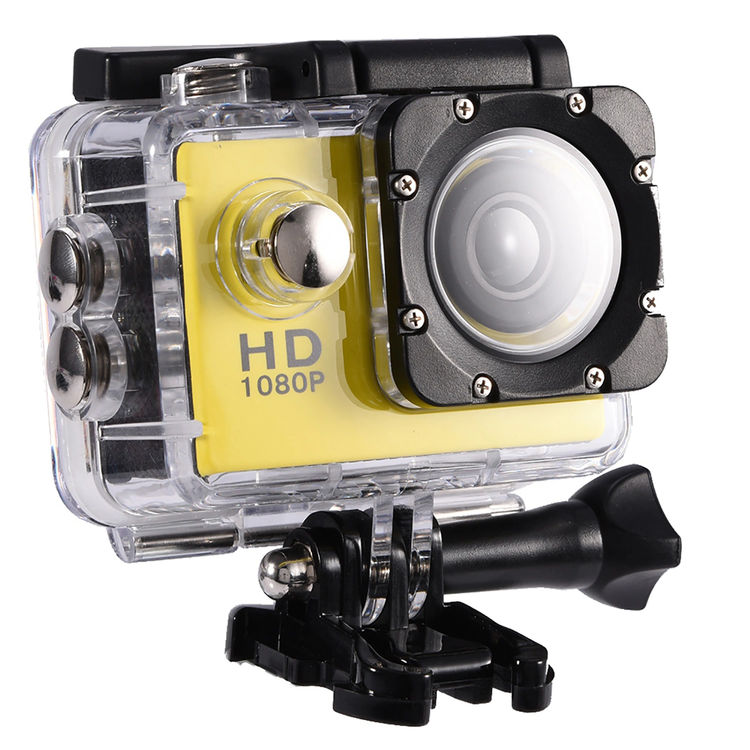 Waterproof Outdoor Cycling Sports Mini DV Action Camera Camcorder (Yellow)