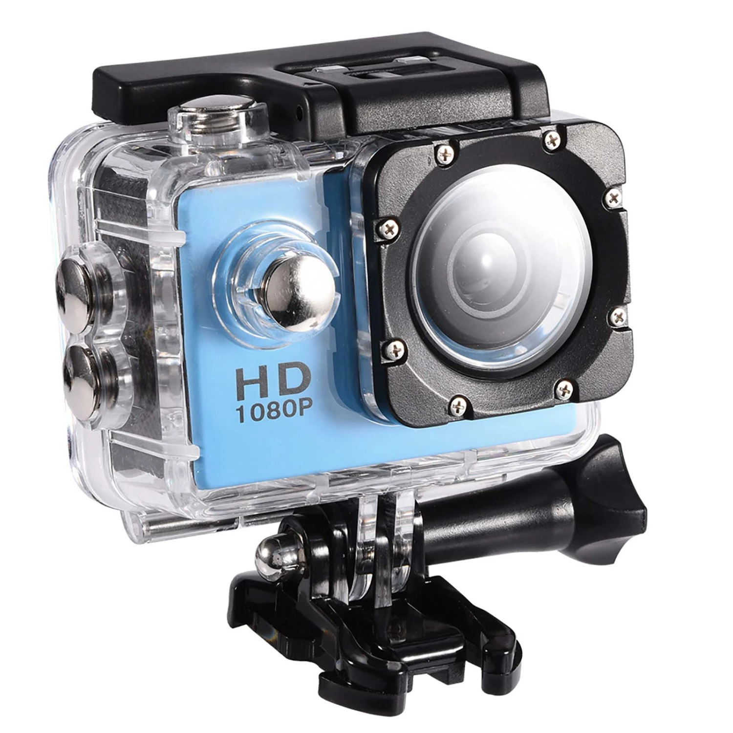 Waterproof Outdoor Cycling Sports Mini DV Action Camera Camcorder (Blue)