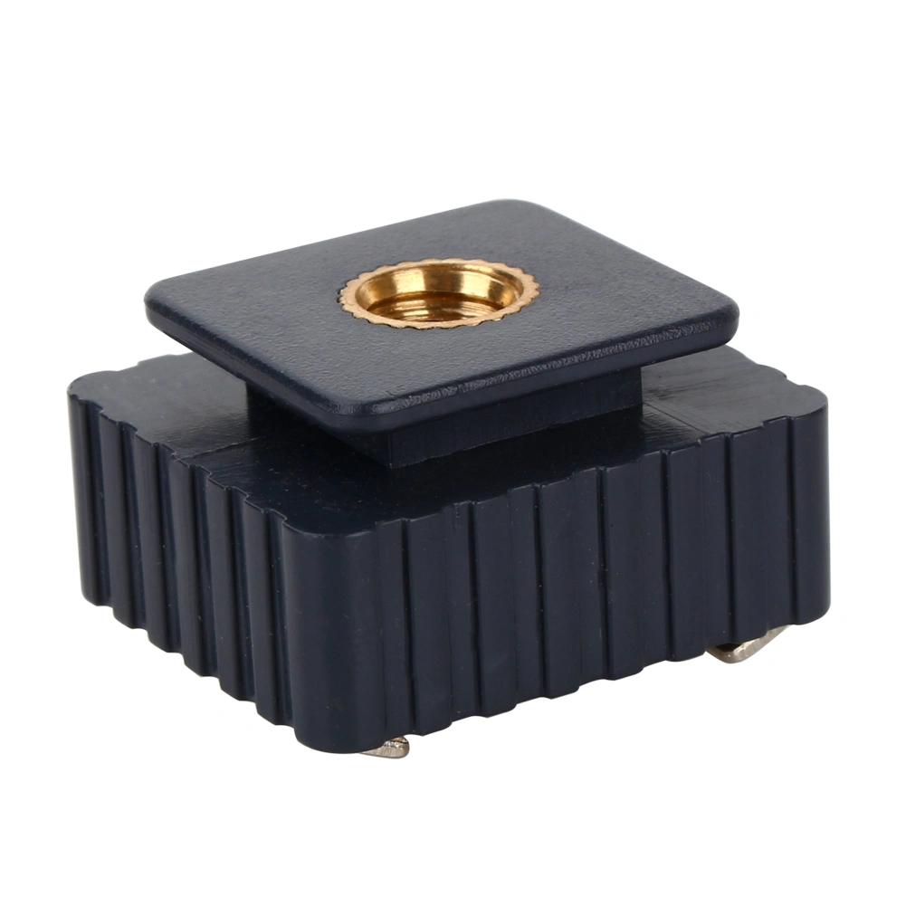 1/4' Thread Hot Shoe Adapter Mount Converter Rig for Camera Flash Holder Light Stand