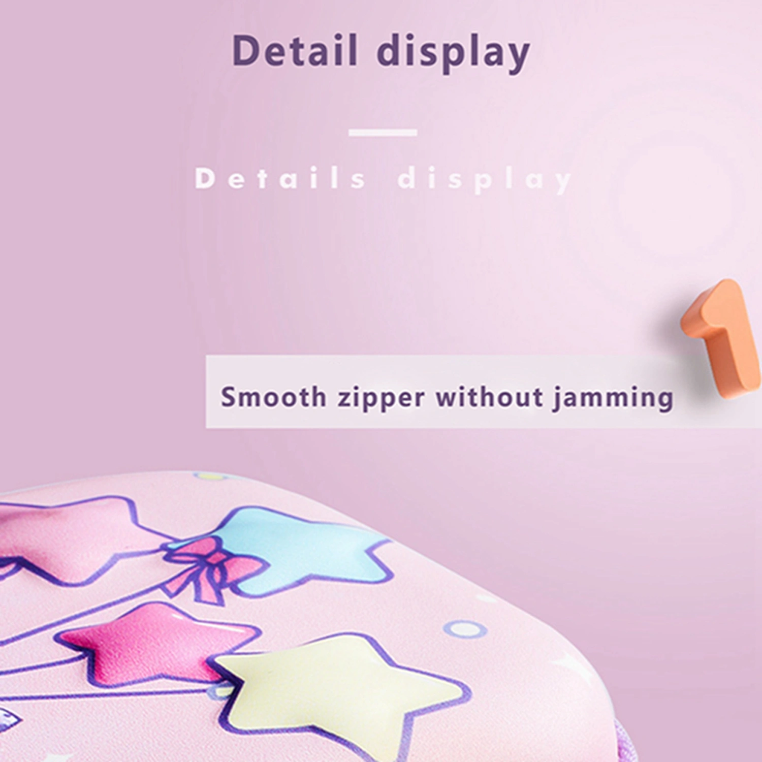 Large Capacity Pencil Pouch 3D EVA Pencil Case Unicorn Pen Bag