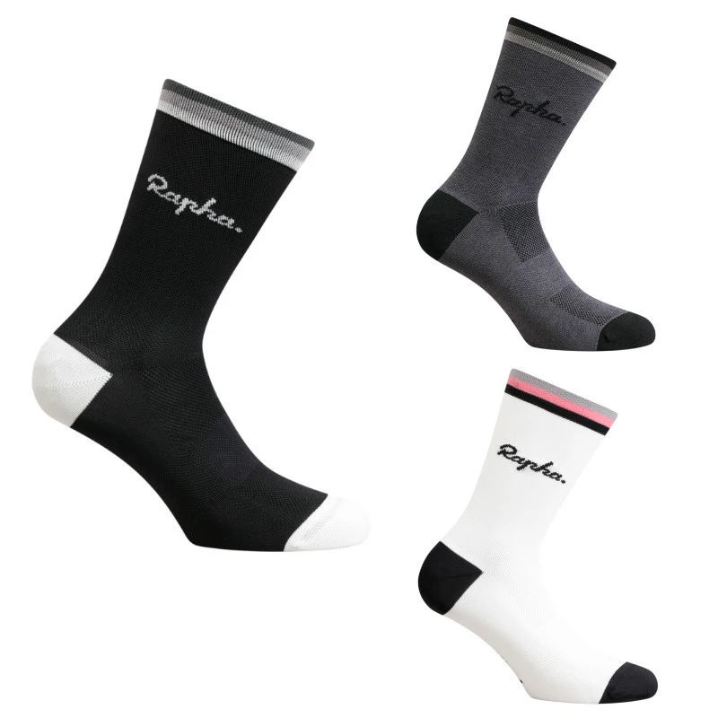 Sweat-absorbent Breathable Elastic Strong Four Seasons Available Mountain Cycling Socks