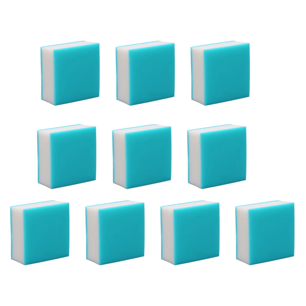 10PCS Stamp Carving Blocks Soft Rubber Engraving Stamps for DIY Handcrafts Blue White Blue 3 Layers