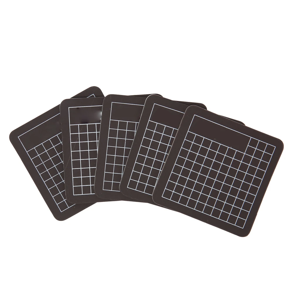 5Pcs Cutting Mat PVC Mini Cute Double Color Self Healing Cut Board for Quilting Sewing Scrapbooking 6 X 6 cm