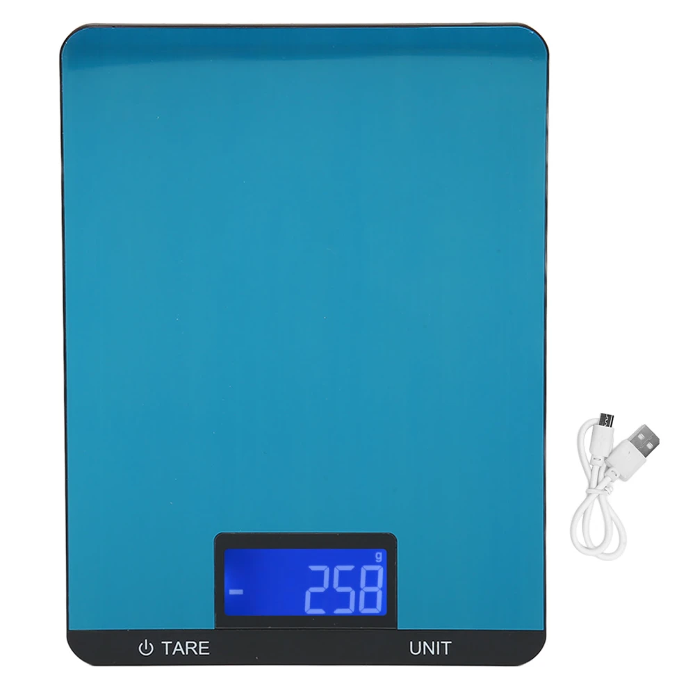 Kitchen Scale Rechargeable High Accuracy Waterproof Portable Electronic Scale for Food