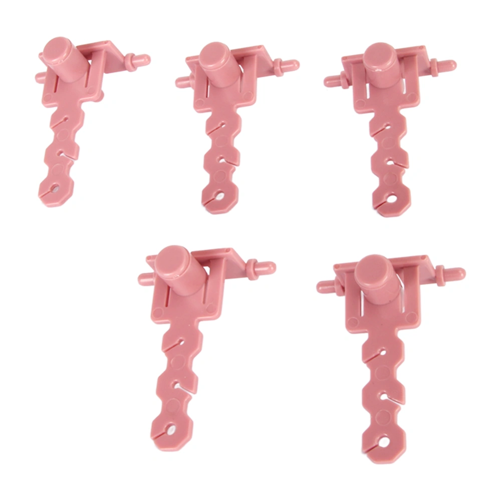 5Pcs Knitting Machine Tensioners Strong Plastic Easy Operation Stable Knitting Tension Adapter for Replacement Repair