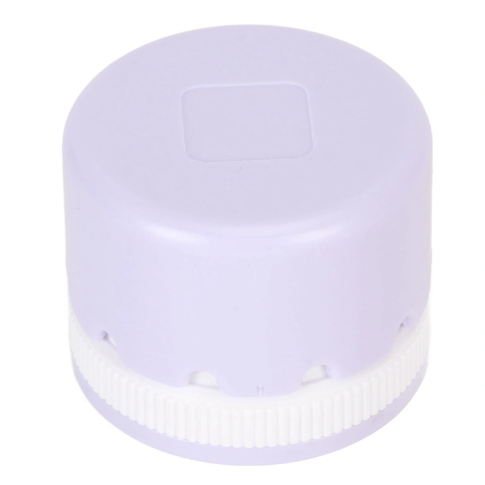 Thread Wax Multiple Slots Adjustable Tightness Large Capacity Beeswax Thread Conditioner with Plastic Shell Light Purple