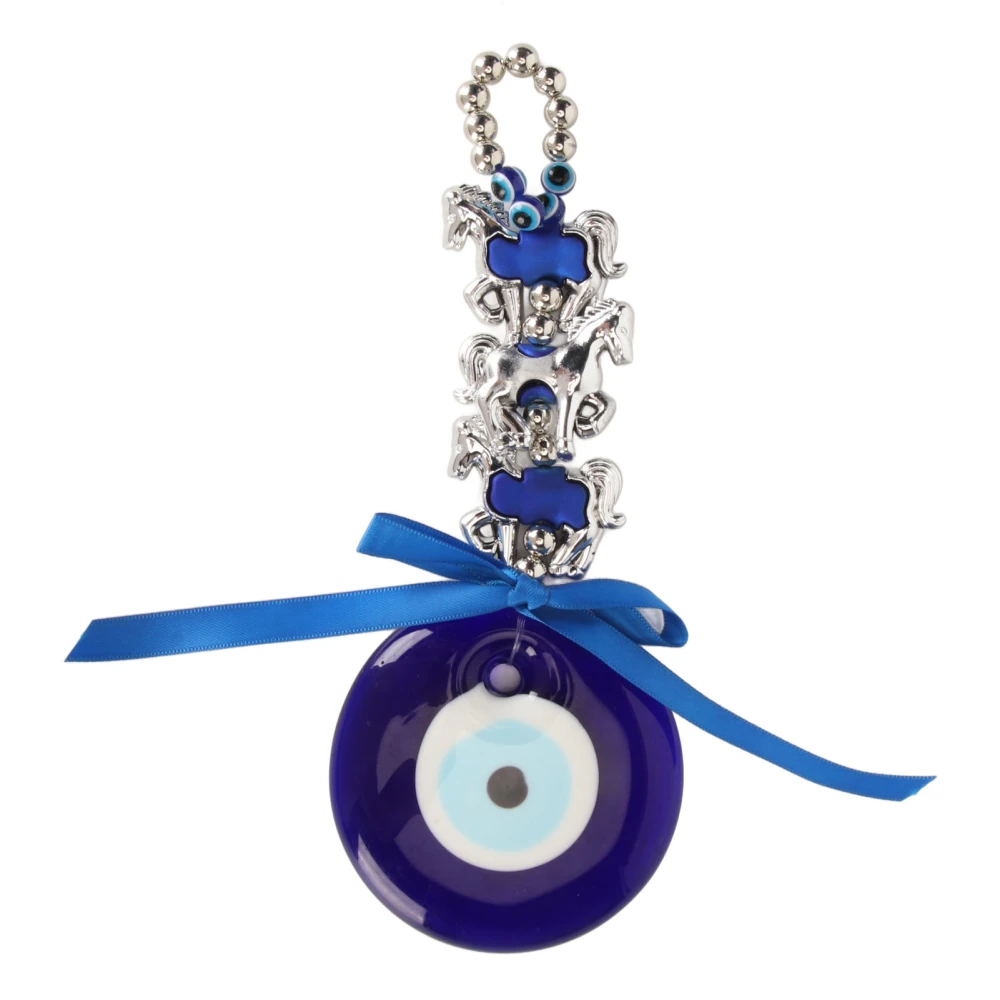 Blue Evil Eye Pendant Stylish Exquisite Resin Hand Crafted Good Luck Evil Eye Wall Decoration for Gifts Decor