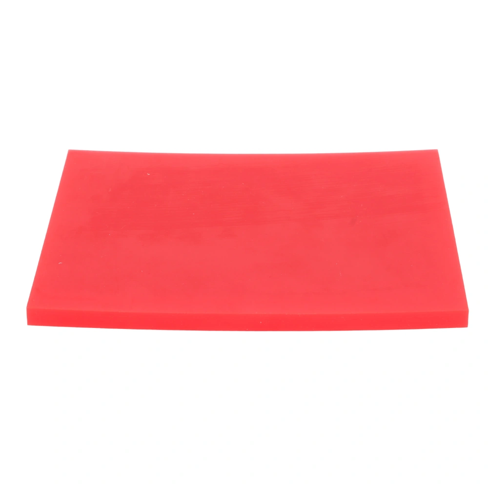 Leather Punch Mat Red 5.9in Long 3.9in Wide Less Noise Tear Resistant Craft Punching Pad for Crafting Cutting DIY