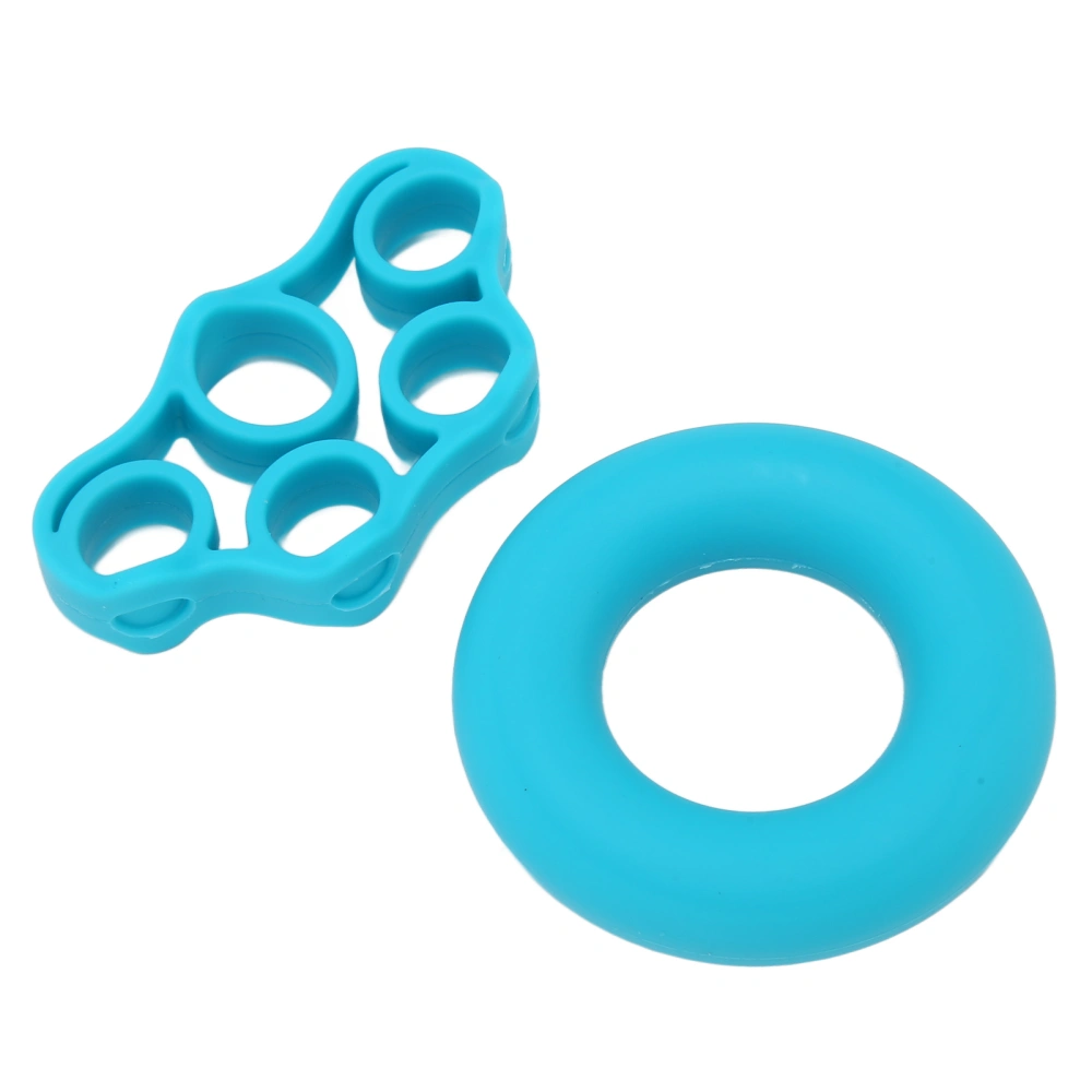 Silicone Finger Exerciser Enhance Finger Grip Strength High Flexibility Silicone Hand Grip Strengthener Rings for Recovery