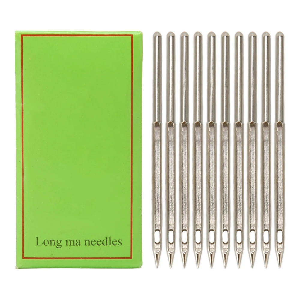 10Pcs Sewing Machine Needles DIY Industrial Embroidery Machine Needles for Flyingman Gk26 1A Series for Newlong NP 7A 92x250