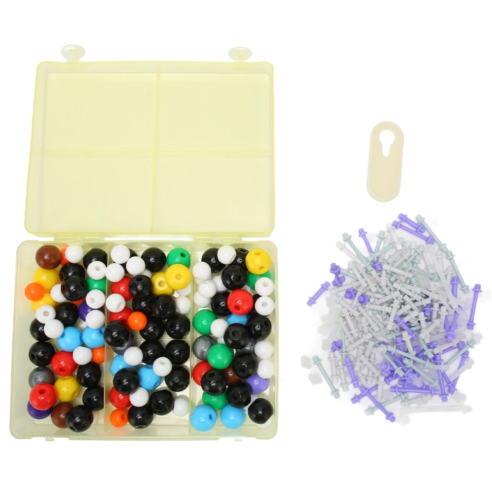 Chemistry Molecular Model Kit PP Balls H C O N S Cl Br P I Box Packed Molecular Structure Model for School Education