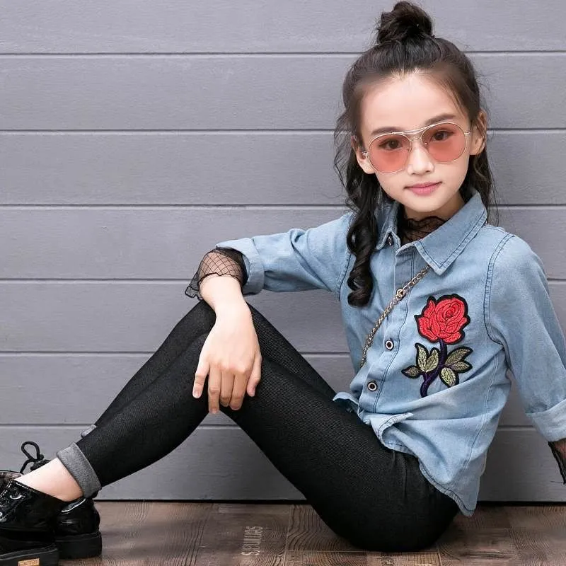 Children's Autumn Clothing Ankle-length Pants