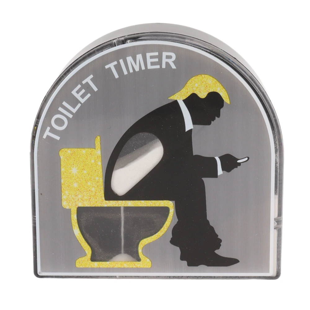 5 Minutes Men Bathroom Timer Sand Toilet Poop Timer Children Decompression Hourglass Toy