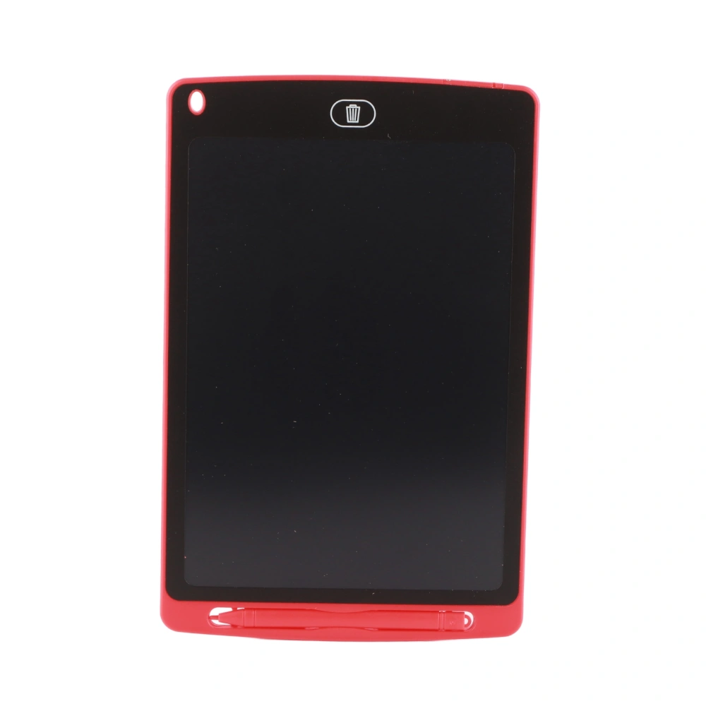 LCD Writing Tablet Red 10 Inch Delete Button Safe Pen Holder Widely Used Kids Drawing Tablet for Girls Boys Toddlers