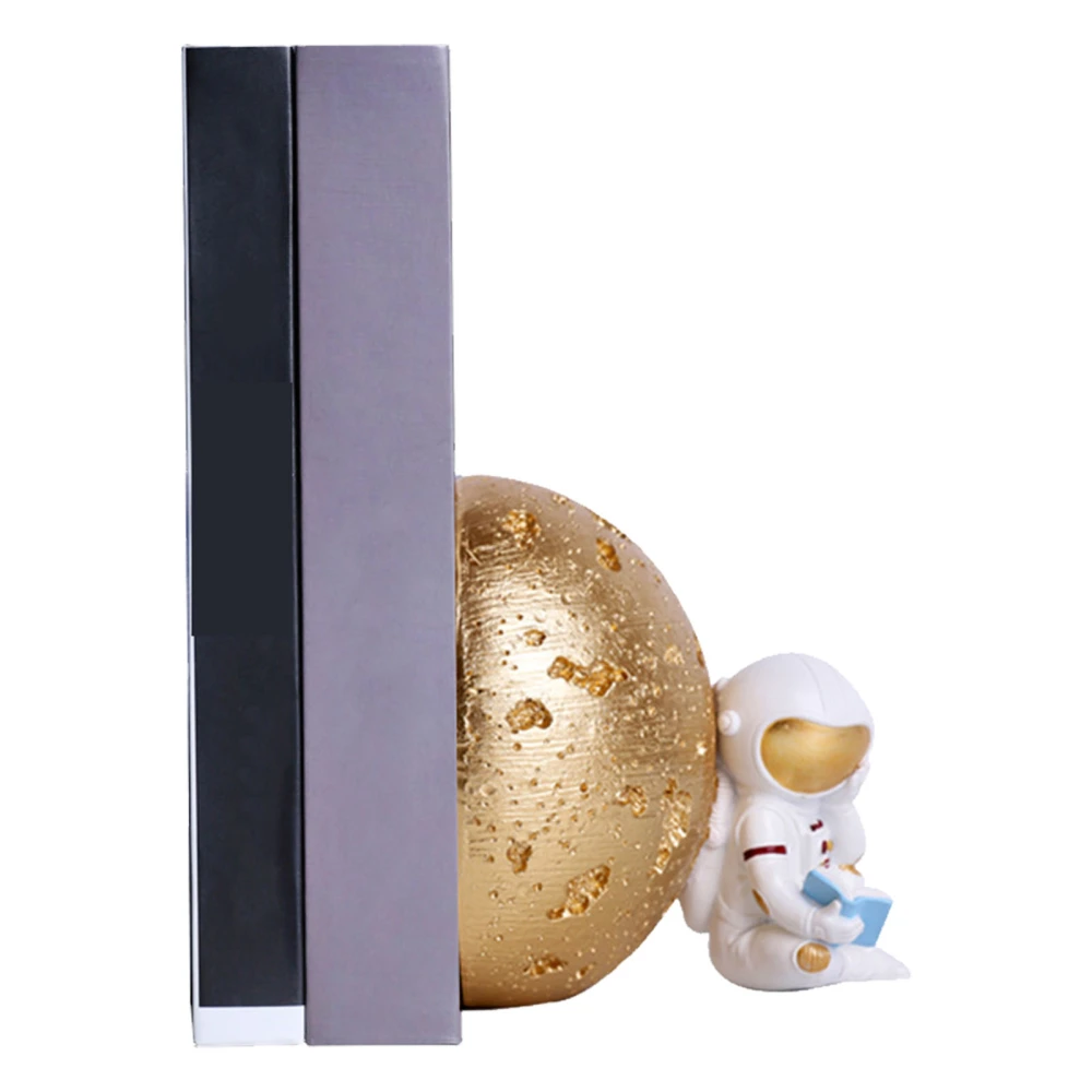 Bookends Cartoon Cute Style Rounded Edges Resin Material Decorative Practical Office Book Support for Home Type 3