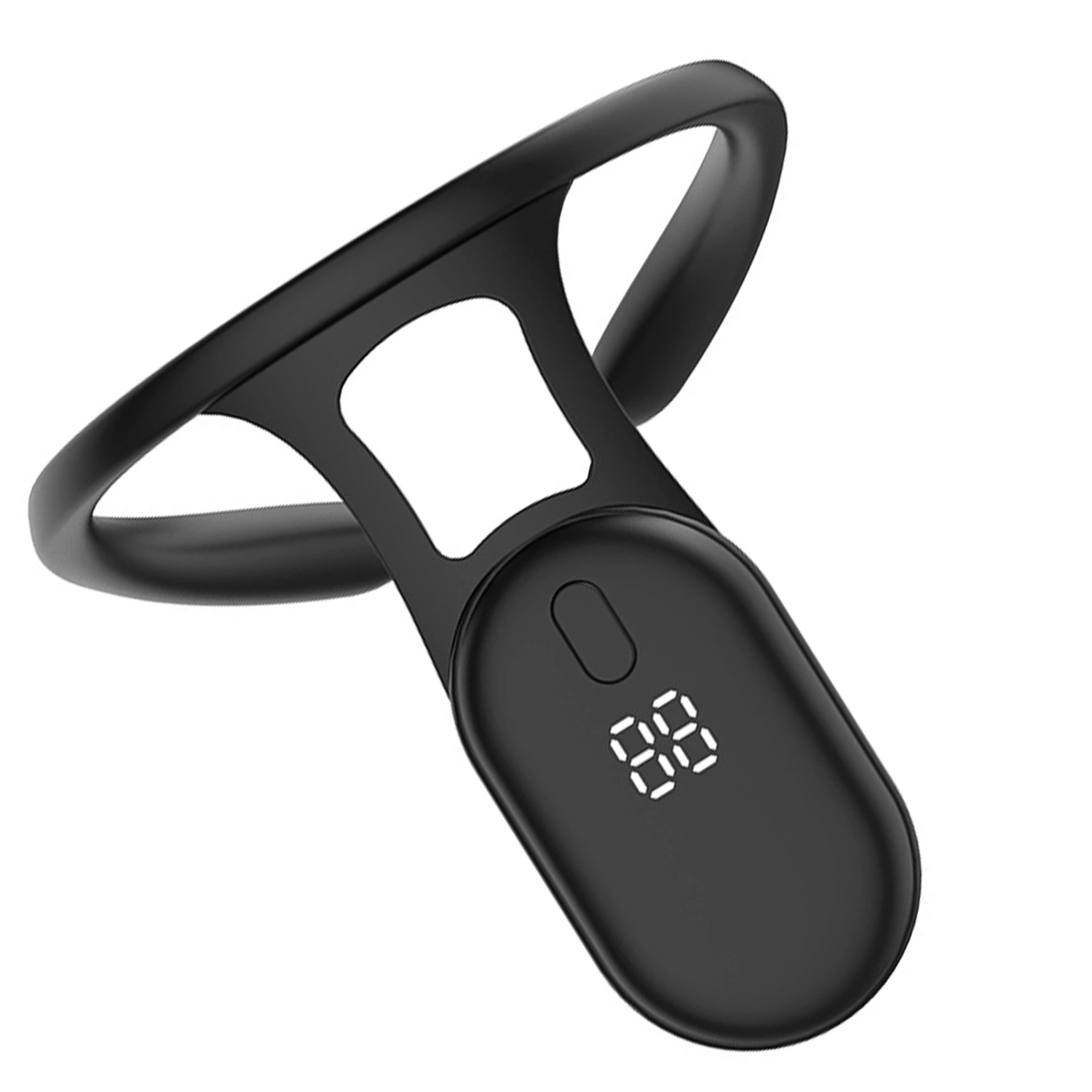 Intelligent Posture Trainer with LCD Prevent Hunchback Accurate Monitoring Hanging Back Posture Correction for Student Black