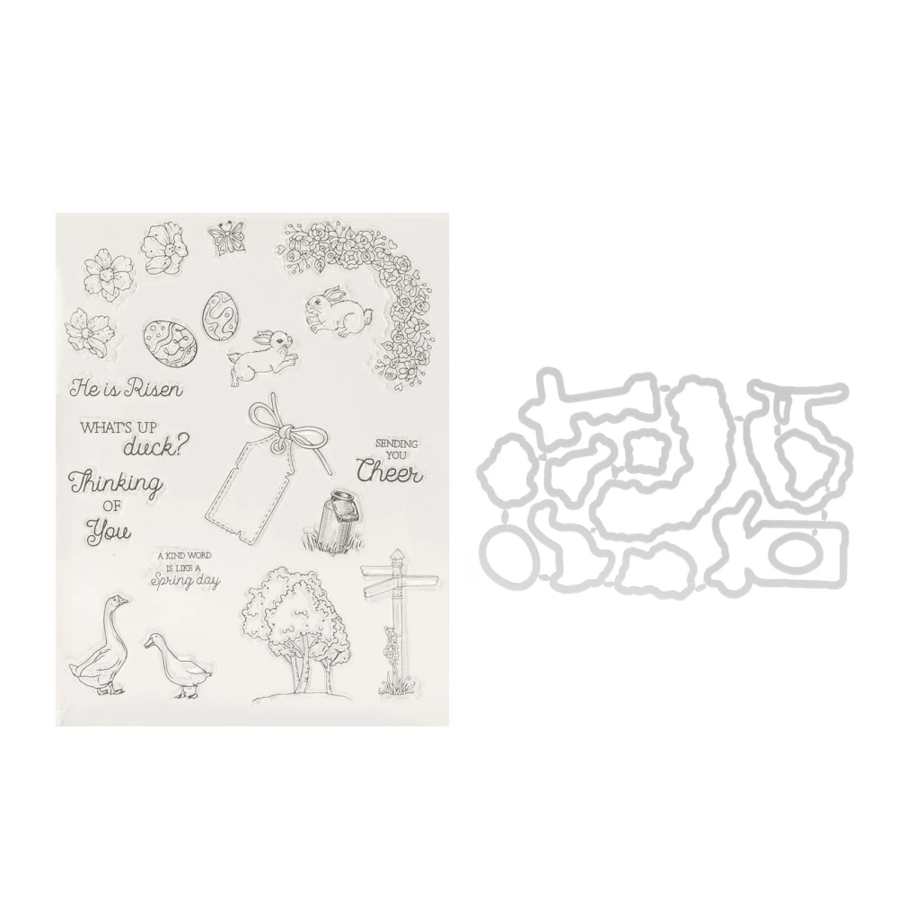 Clear Stamp Reusable Decorative Transparent Stamp for Photo Albums Diaries Cards Handicraft