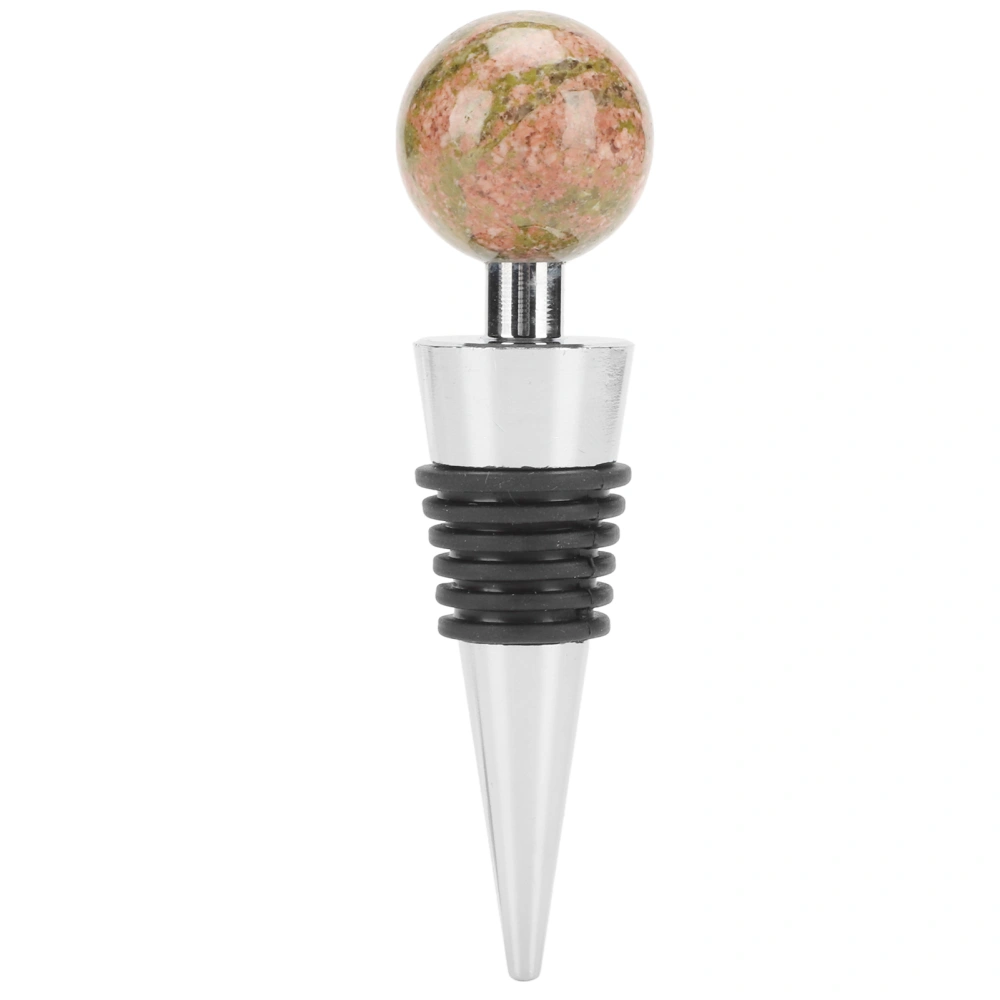 Wine Stopper Eco Friendly Excellent Sealing Performance Highly Durable Wine Bottle Stopper for Home Bar Hotel Type 5