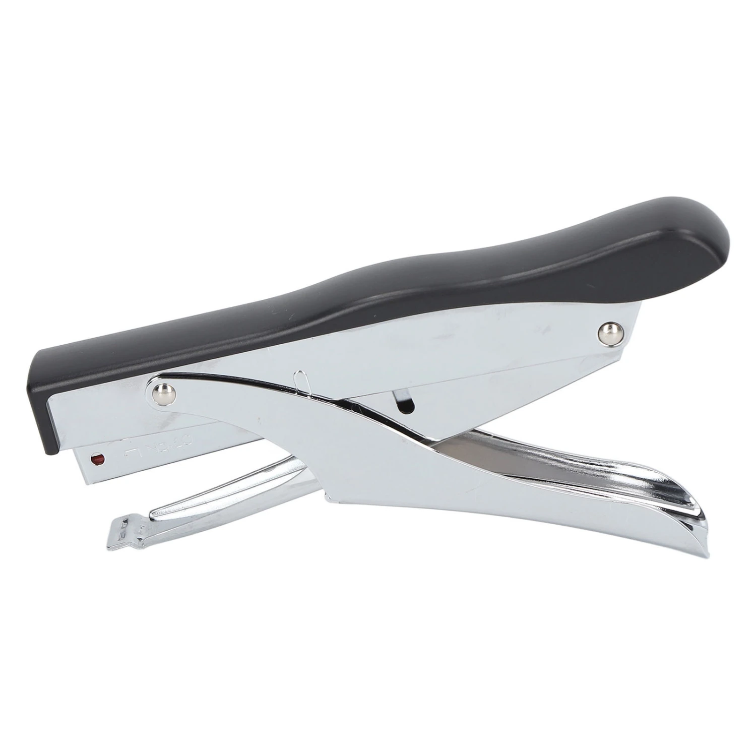 Hand Held Stapler 10 Sheets Capacity Ergonomic Labor Saving Mini Stapler for Binding Documents Black