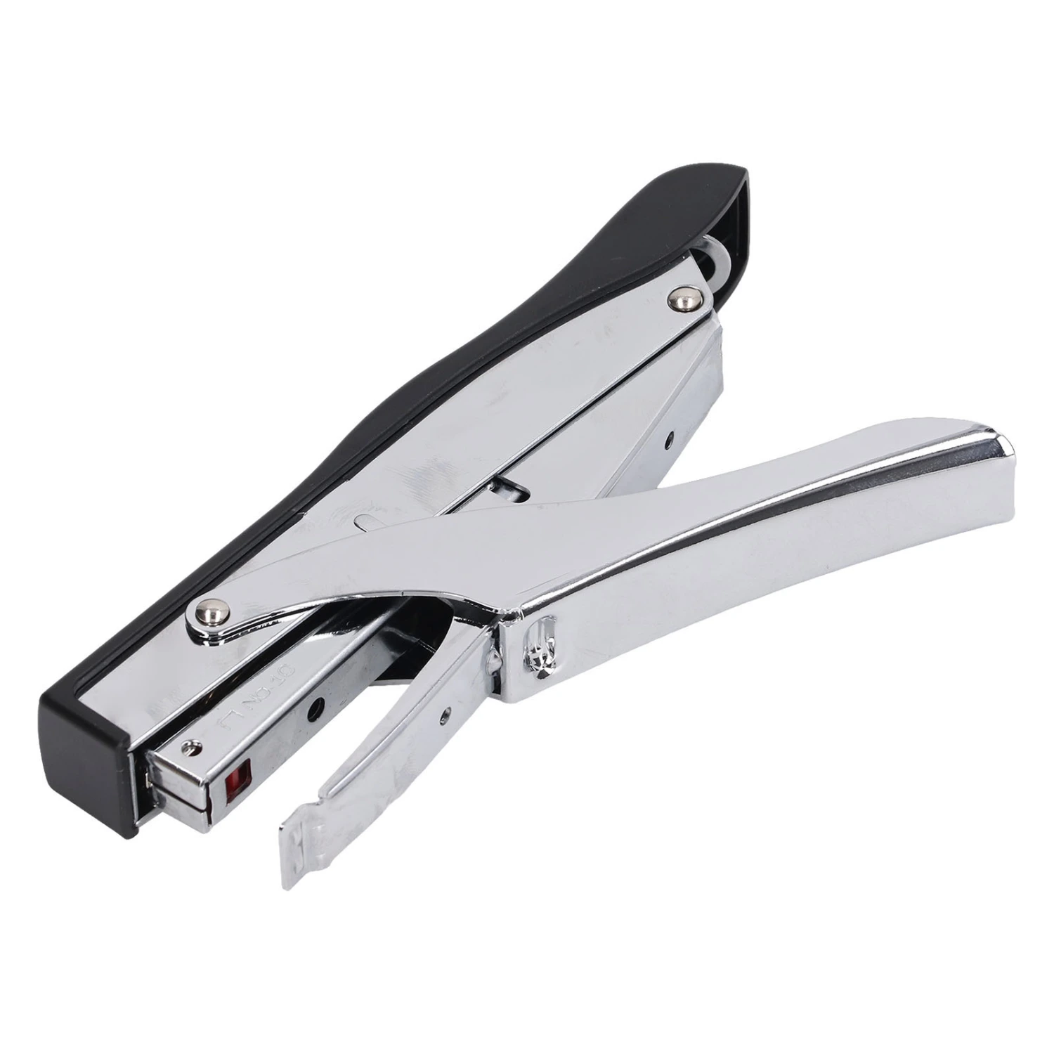 Hand Held Stapler 10 Sheets Capacity Ergonomic Labor Saving Mini Stapler for Binding Documents Black
