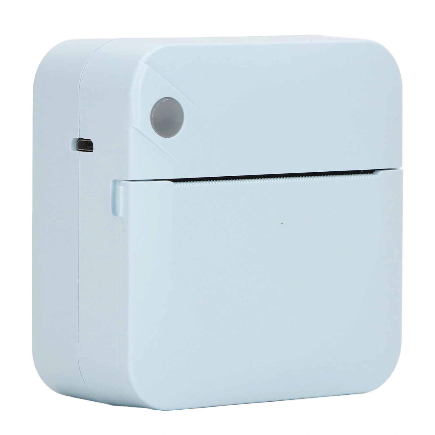 Mini Printer Student Blue Mini Pocket Portable Bluetooth Thermal Printer for Wrong Questions Notes Photos Documents