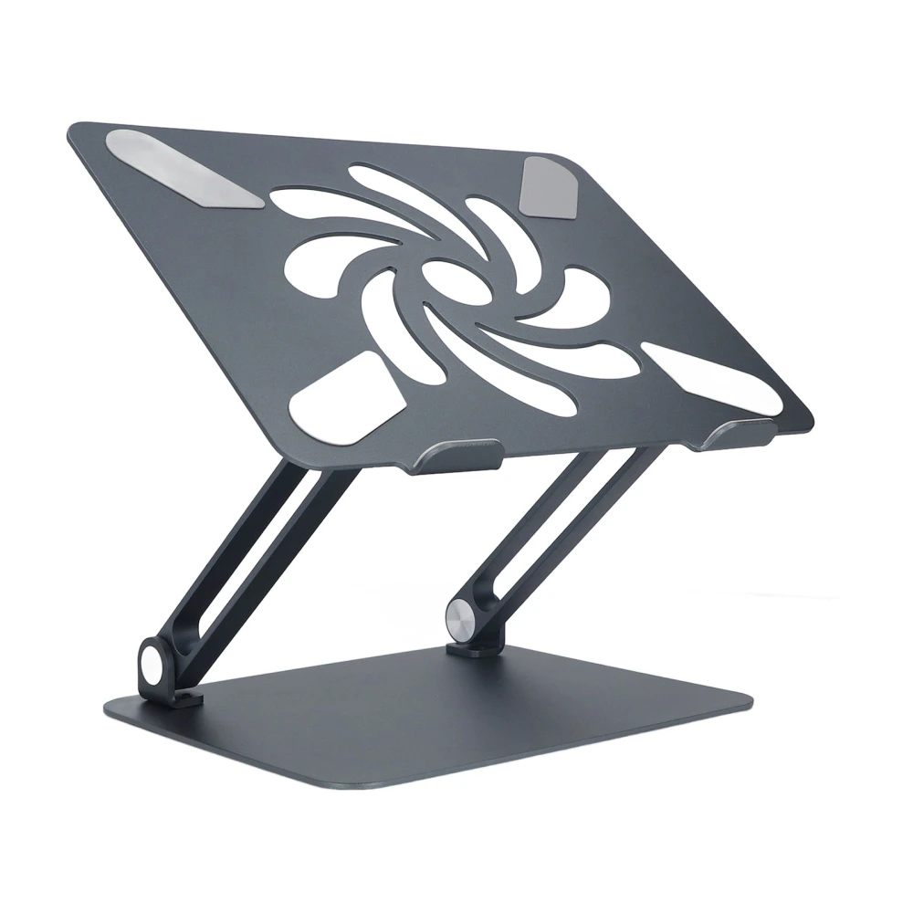 Desk Computer Stand Holder Aluminum Alloy Foldable Adjustable Height Laptop Cooling Bracket for Laptop Notebook Tablet