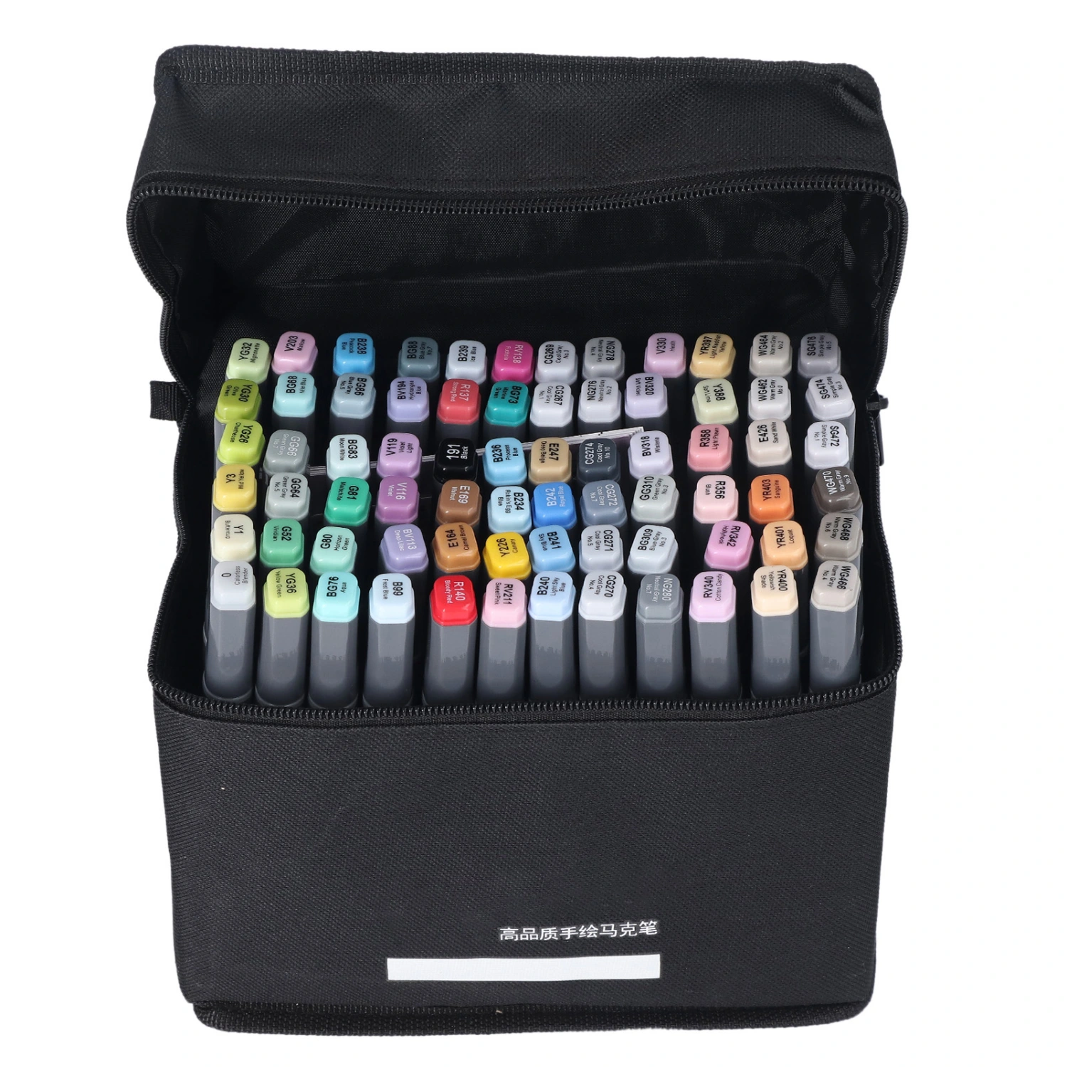 Acrylic Paint Pens DIY Double Headed Standard Soft Marker Pens for Landscape Indoor Clothing Architecture 72 Color