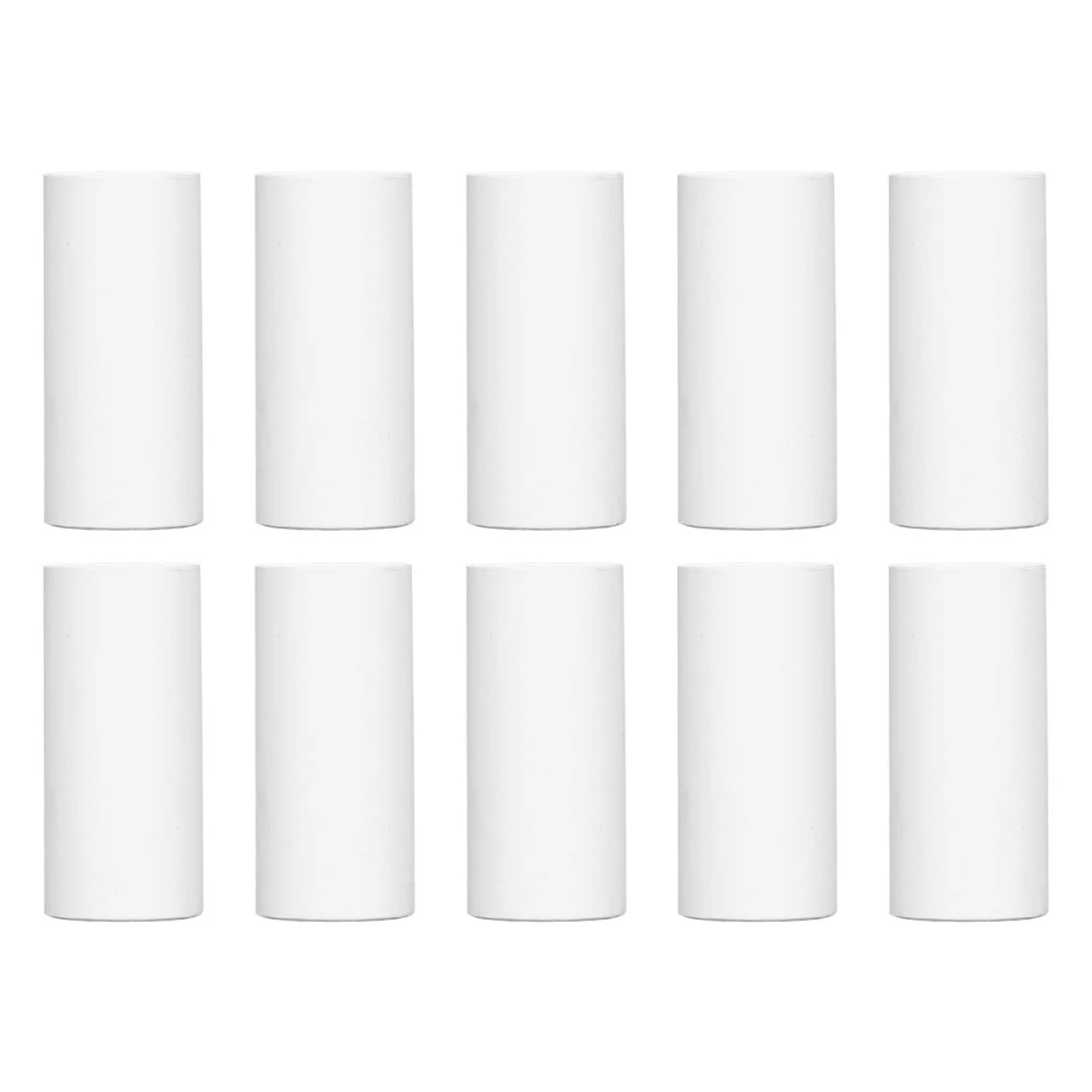 10Pcs Printable Paper Rolls White Printable Thermosensitive Thick Paper Thermal Paper Rolls for Small Printer