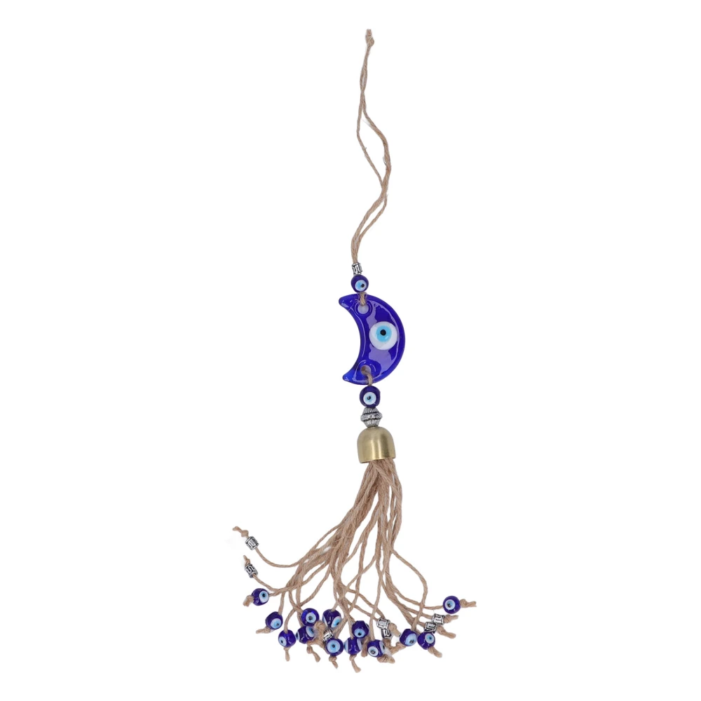 Evil Eye Tassels Elegant Evil Eye Style Bring Good Luck Eye Catching Evil Eye Amulet for Office Garden Car