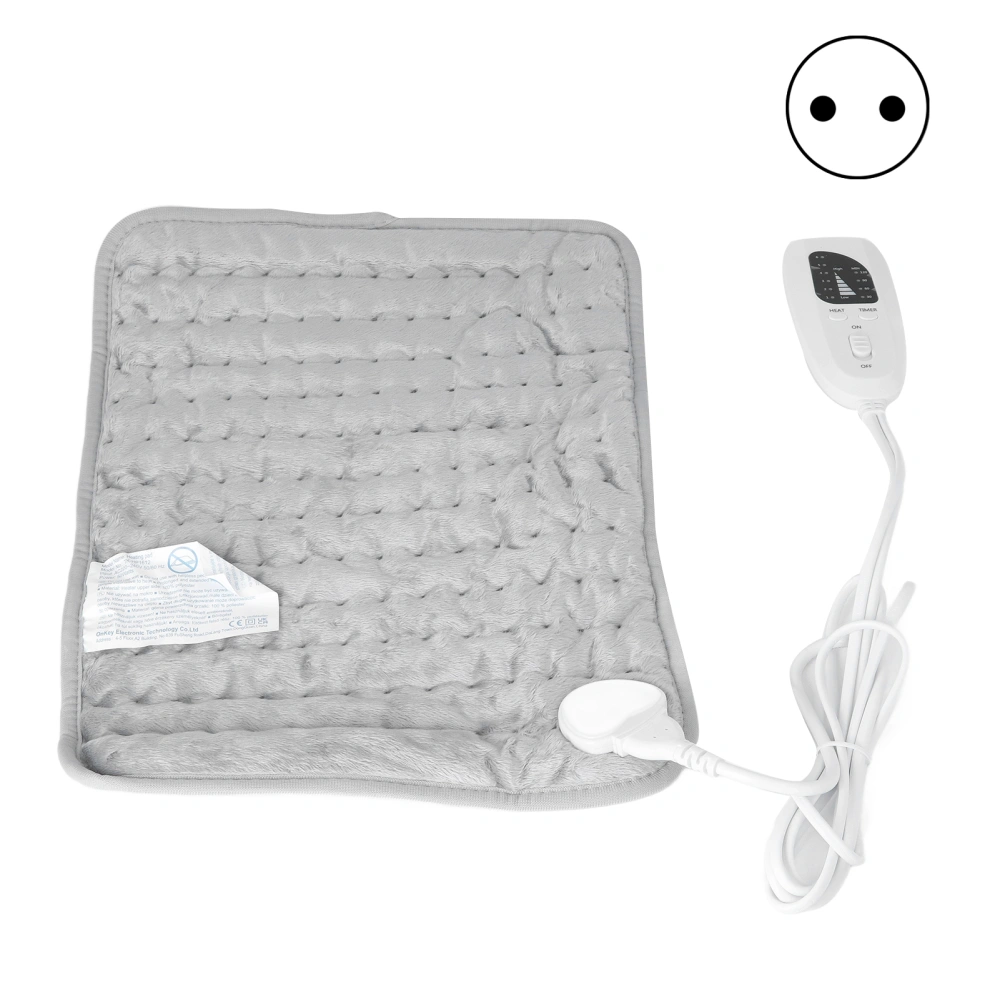 Electric Heating Pad Smart Timing Fast Heating 6 Temperature Mode Soft Material Small Heating Pad for Back Waist Legs EU Plug 220V