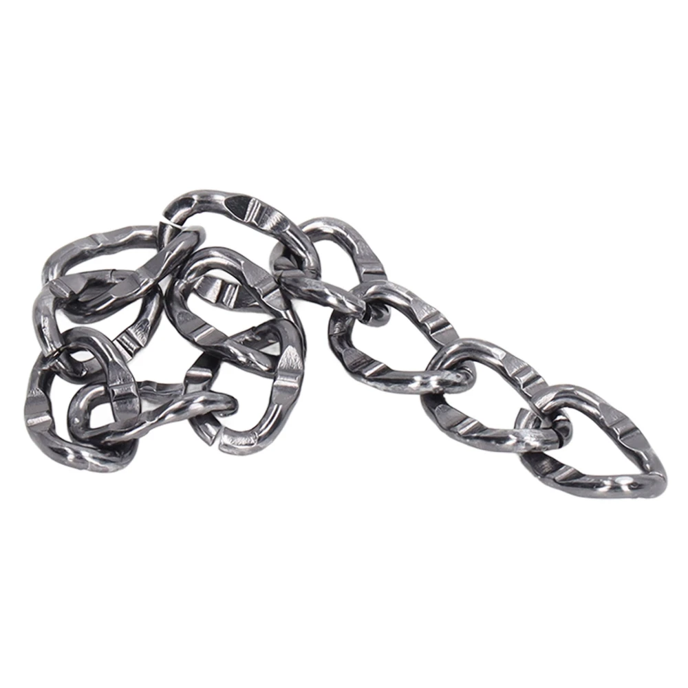 Aluminum Chain 10 Meters DIY Making Attractive Decorative Elegant Style Curb Chain for Jewelry Making Silver Black