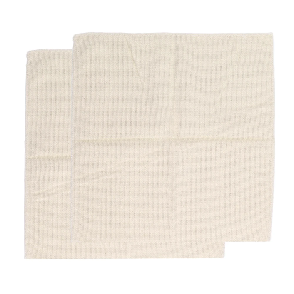 2 Pcs Monk's Cloth Large Overlocking Tufting Cloth Primary Monk's Cloth for DIY Rug Punch Tufting Gun 36x34.7cm