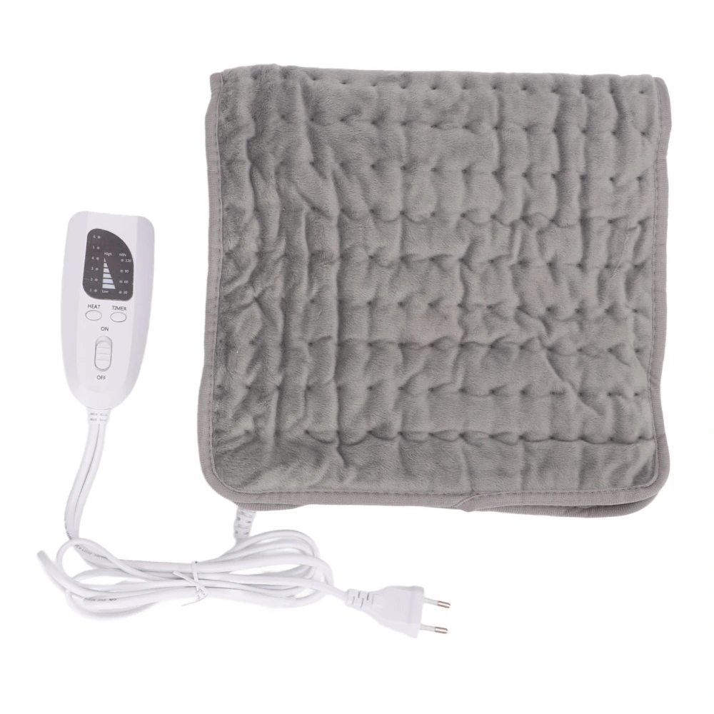 Electric Heating Pad Super Soft Adjustable Detachable Machine Washable Heating Mat for Work EU Plug 220V