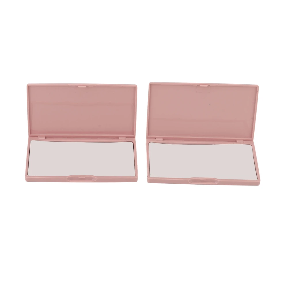 2pcs Magnetic Needle Case Pink Rectangle Shape Plastic Magnet Portable Sewing Pin Holder for Metal Objects